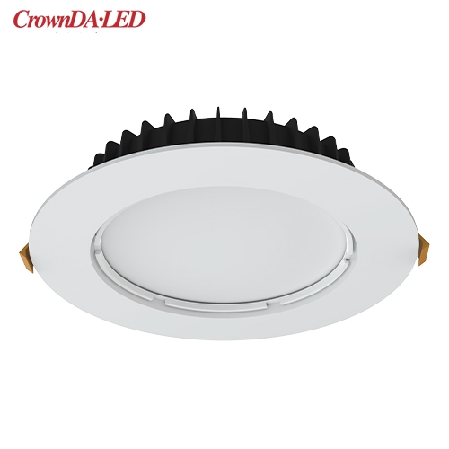 Downlight led regulable dali regulable de 245mm de diámetro 38w